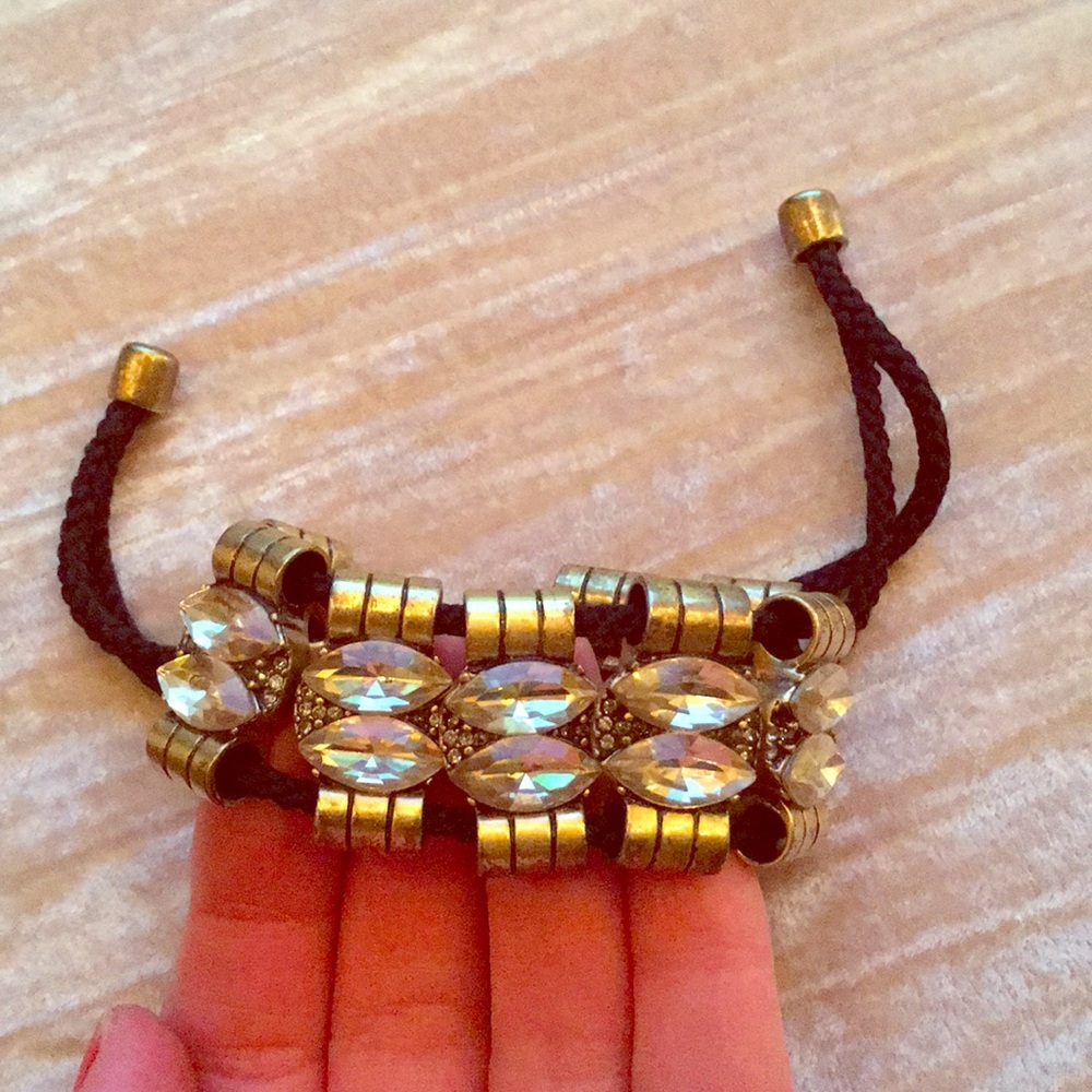 J crew crystal bracelet